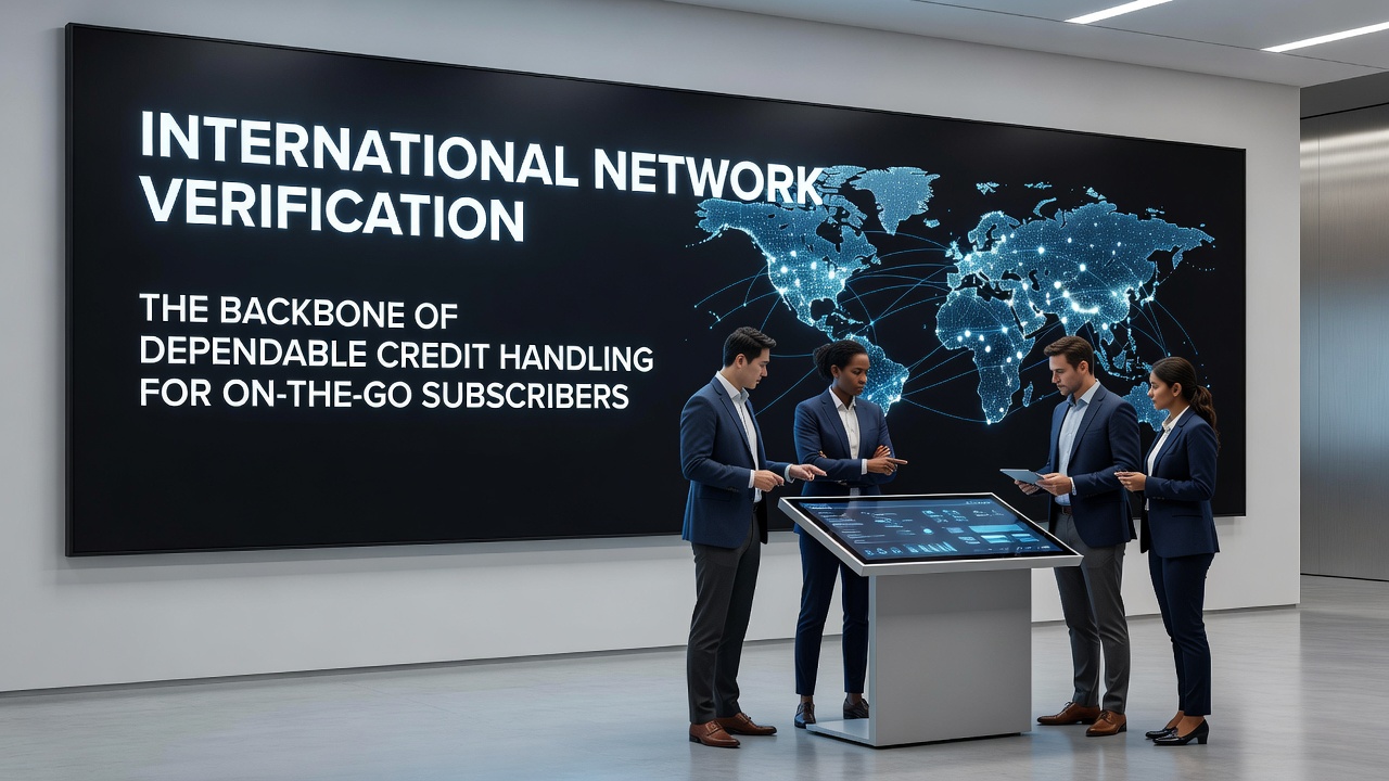 Secure credit verification flow for global mobile subscription services