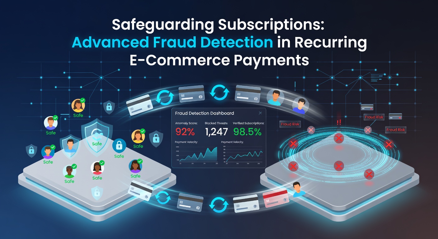 AI algorithms scanning transaction data flows to detect and block subscription fraud in real-time
